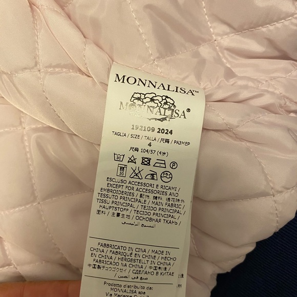 Mona Lisa Brand New Little girls Puffy Jacket - Picture 6 of 6